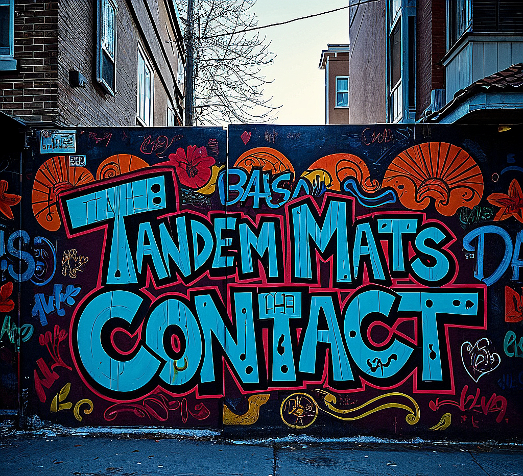 tandem mats contact graffiti